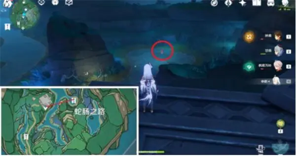蛇肠之路机关位置在哪,原神