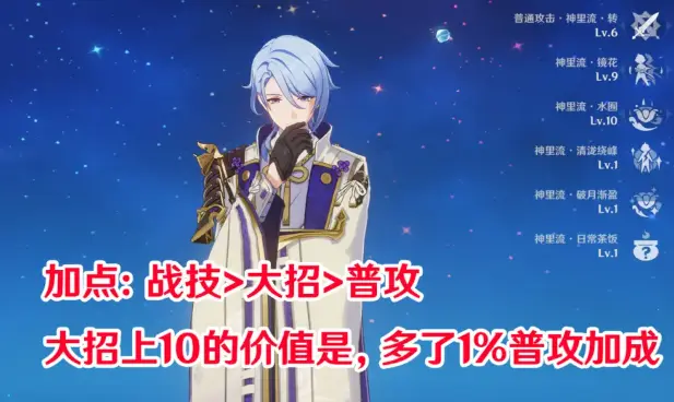 原神绫人武器圣遗物配队推荐,原神