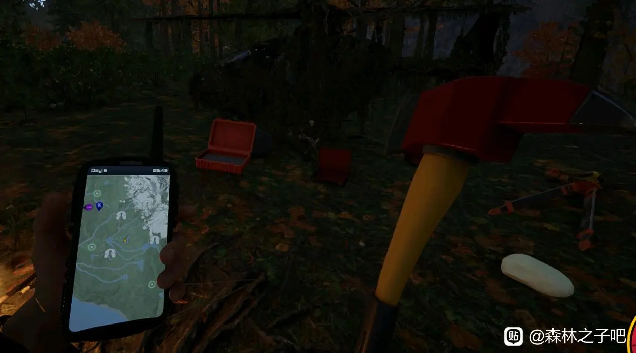 森林之子消音器在哪