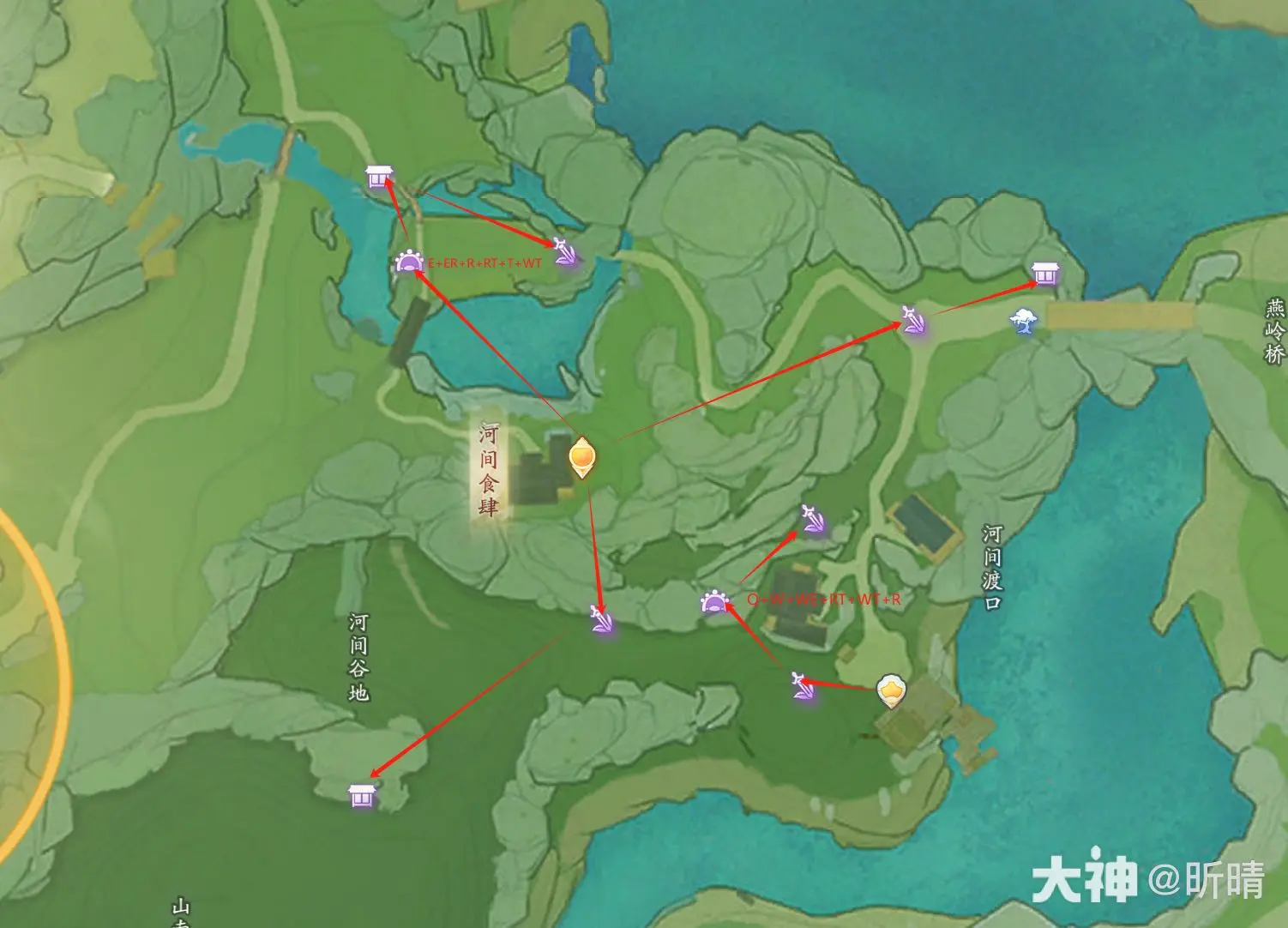 射雕黑松林探索全收集攻略,射雕