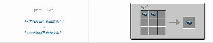 格雷科技6 8x 未绝缘线缆合成表大全我的世界