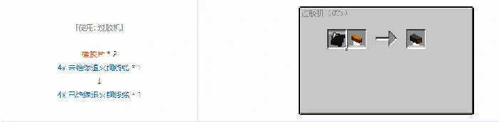 格雷科技6 4x 已绝缘线缆合成表大全,我的世界