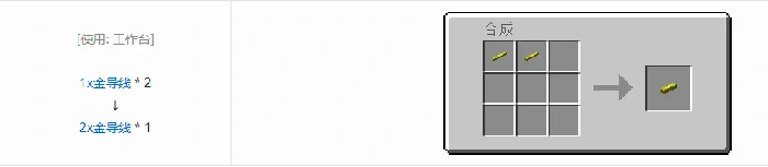 格雷科技5 2x导线合成表大全我的世界