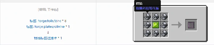 格雷科技现代版覆盖板合成表大全,我的世界