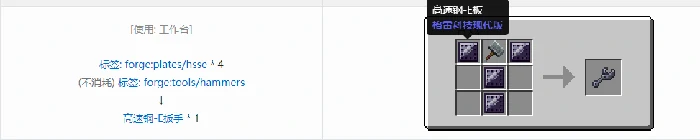 格雷科技现代版扳手合成表大全我的世界