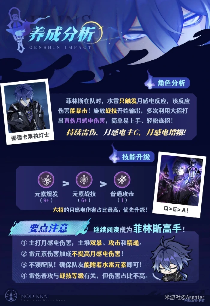 菲林斯培养攻略,原神