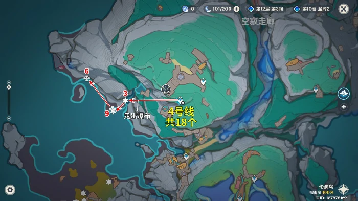 白灵果采集路线,原神