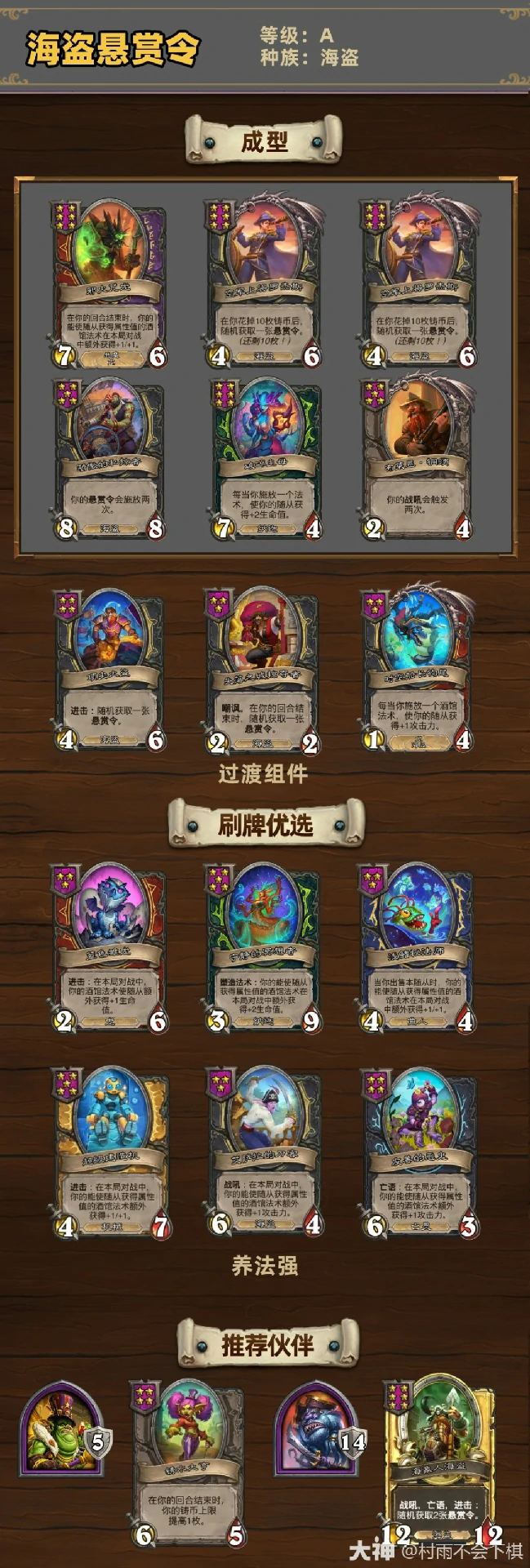 33.6.2酒馆战棋海盗悬赏令玩法攻略,炉石传说