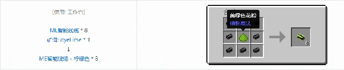 应用能源2ME智能线缆合成表大全我的世界