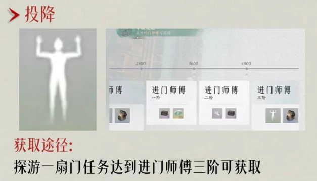 投降动作获取攻略,燕云十六声