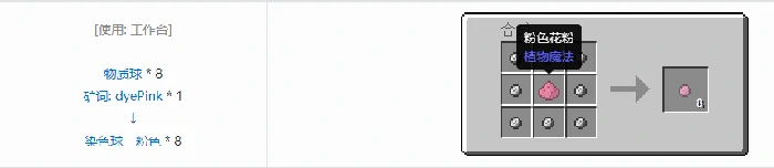 应用能源2染色球合成表大全我的世界