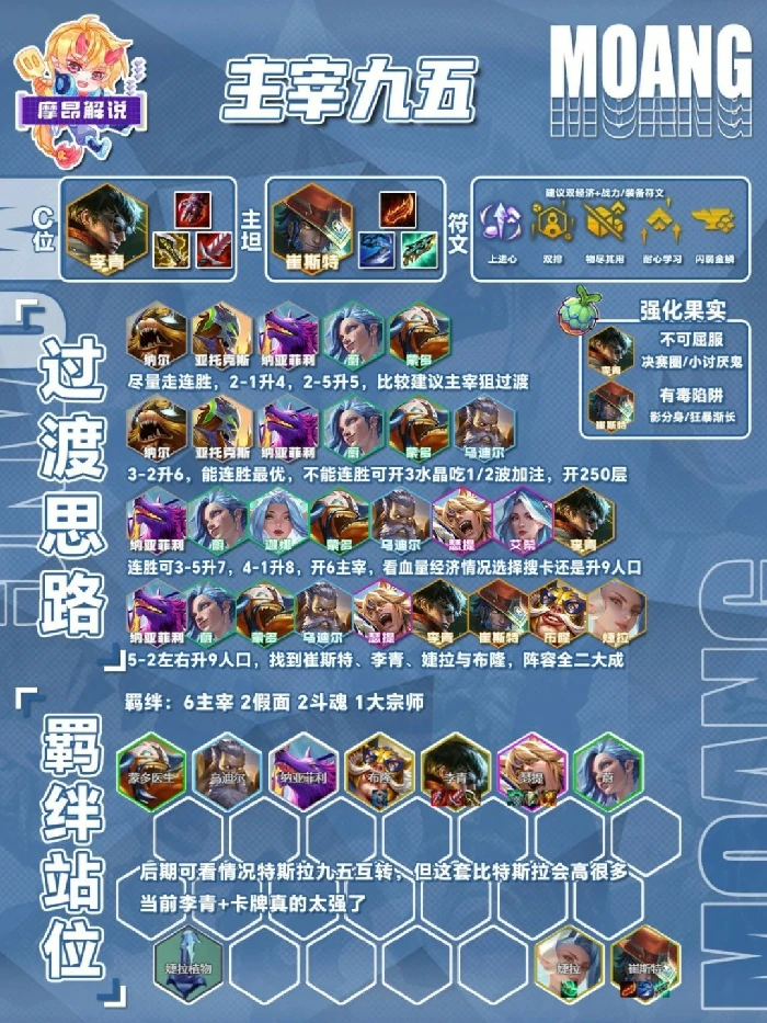 s15李青主宰九五阵容推荐
