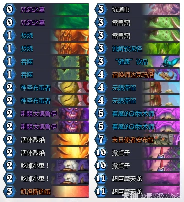 33.6.2摩天龙蛋术卡组推荐,炉石传说