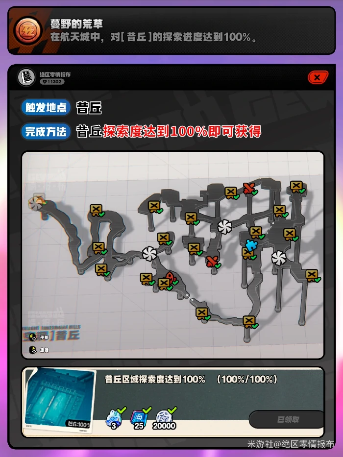 蔓野的荒草成就攻略,绝区零