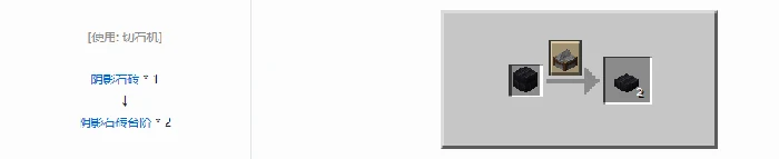 诡厄巫法阴影石装饰方块合成表大全,我的世界