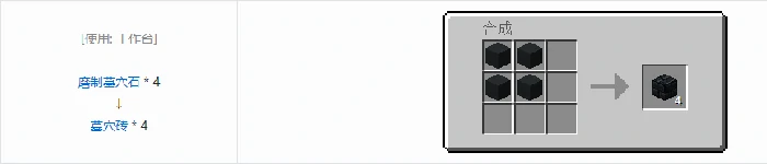 诡厄巫法墓穴石装饰方块合成表大全我的世界