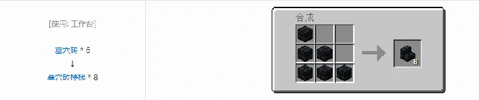 诡厄巫法墓穴石装饰方块合成表大全我的世界