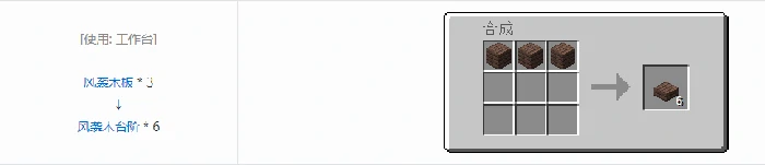 诡厄巫法风袭木装饰方块合成表大全我的极厄巫法风袭木装饰方块合成表大全我的世界