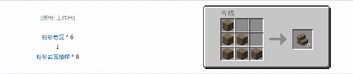 诡厄巫法粉砂岩装饰方块合成表大全我的世界