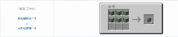 诡厄巫法末地岩装饰方块合成表大全我的世界