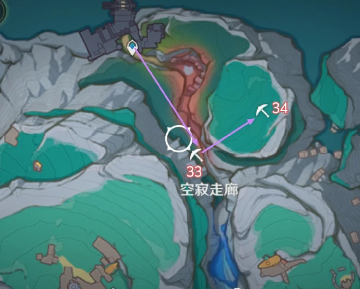 虹滴晶采集路线,原神