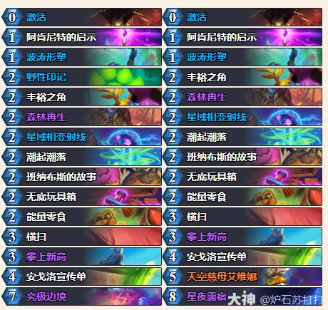 炉石传说34.0.2飞机德卡组代码一览,炉石传说