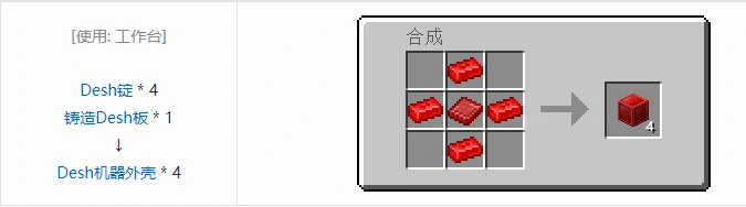 HBM的核科技模组自定义机器合成表大全,我的世界