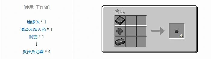 HBM的核科技爆炸物合成表大全,我的世界