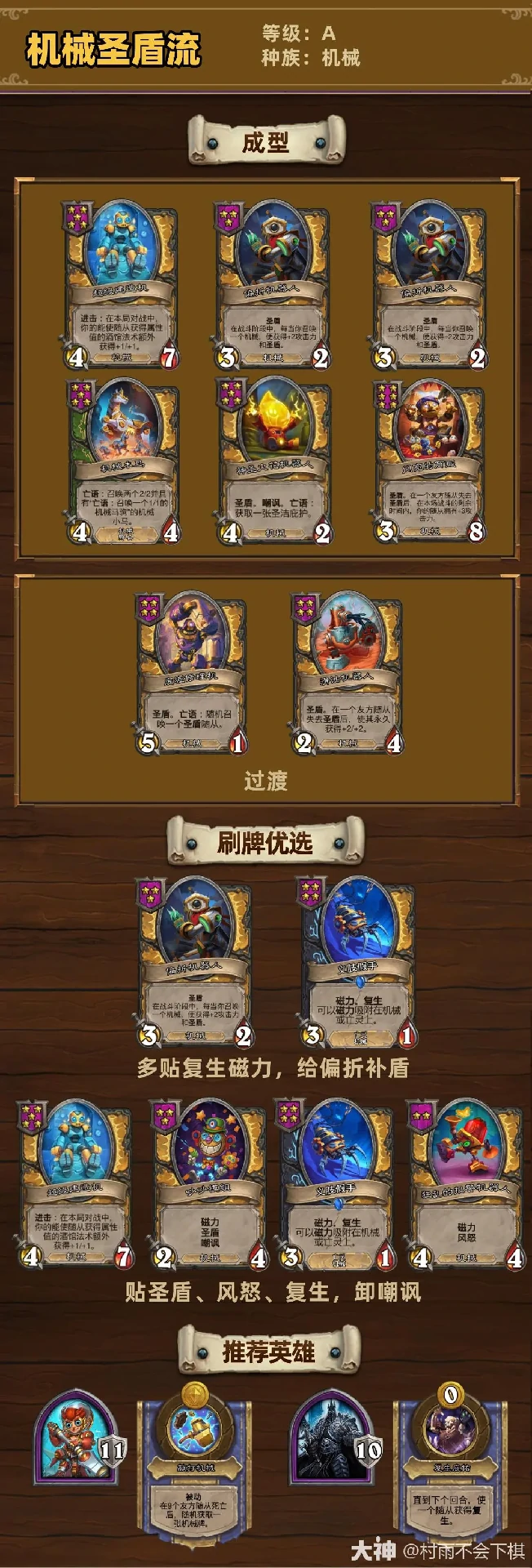 34.0.2酒馆战棋机械圣盾流玩法攻略,炉石传说