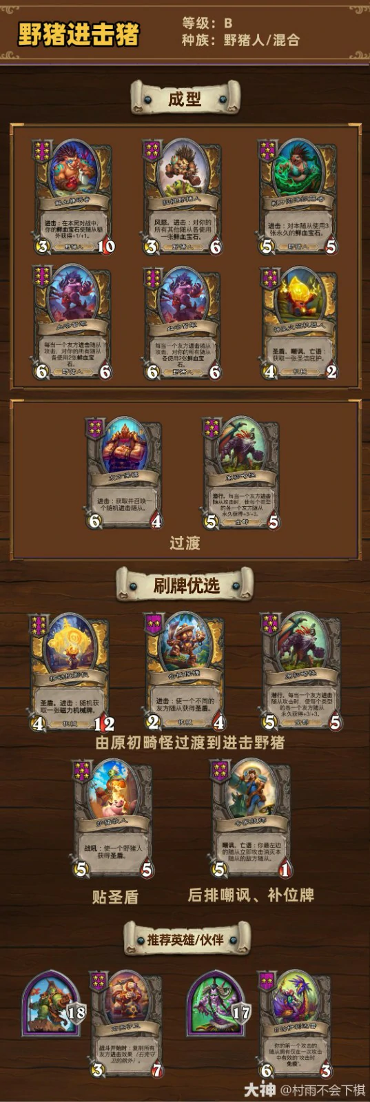 34.0.2酒馆战棋野猪进击猪玩法攻略,炉石传说