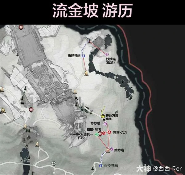 流金坡游历全收集攻略,燕云十六声