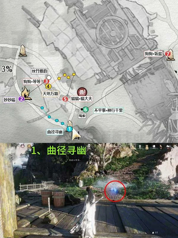 扶摇峰游历全收集攻略,燕云十六声