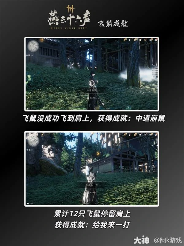 飞鼠成就攻略,燕云十六声