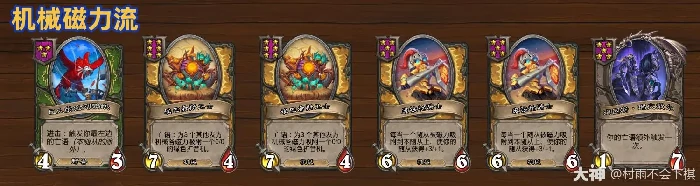 炉石传说酒泉战棋S12机械怎么玩,炉石传说