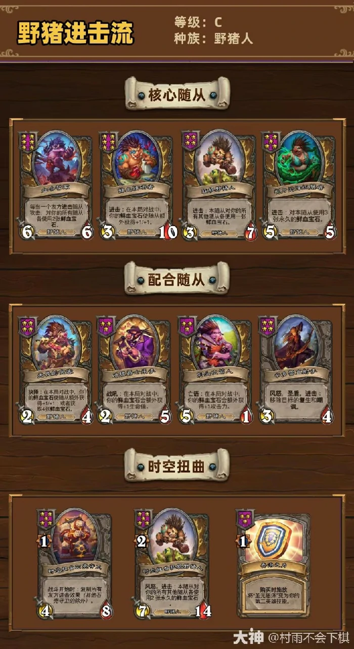 34.2.2酒馆战棋野猪进击流玩法攻略,炉石传说