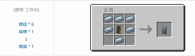 热力基本武器合成表大全2026,我的世界