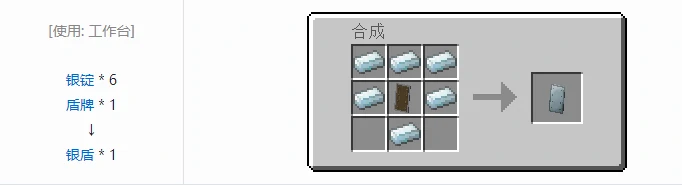 热力基本武器合成表大全2026,我的世界