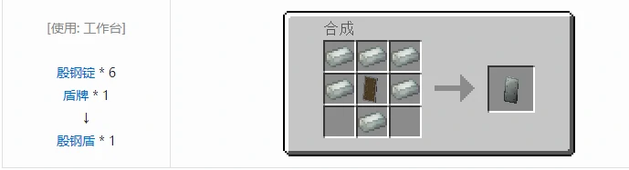 热力基本武器合成表大全2026,我的世界