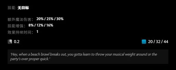 朗戈技能效果一览