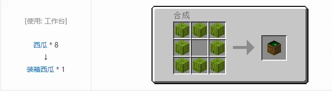 热量与气候装袋方块合成表大全2026我的世界