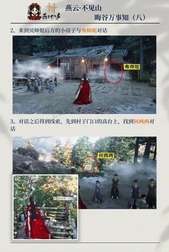 晦谷之八万事知完成攻略