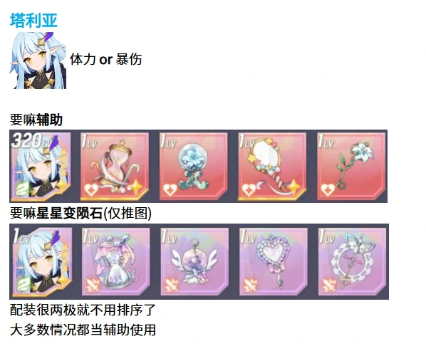 妖精型精灵配装攻略