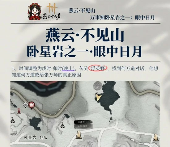 万事知之一眼中日月完成攻略