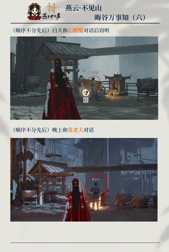 晦谷之六三颗松子攻略