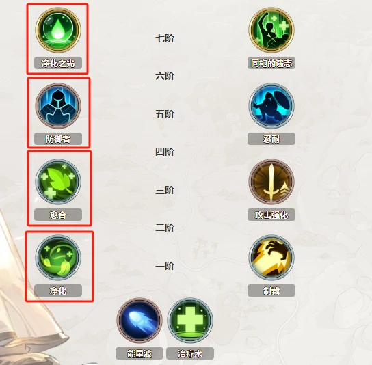 好用的加血SR角色