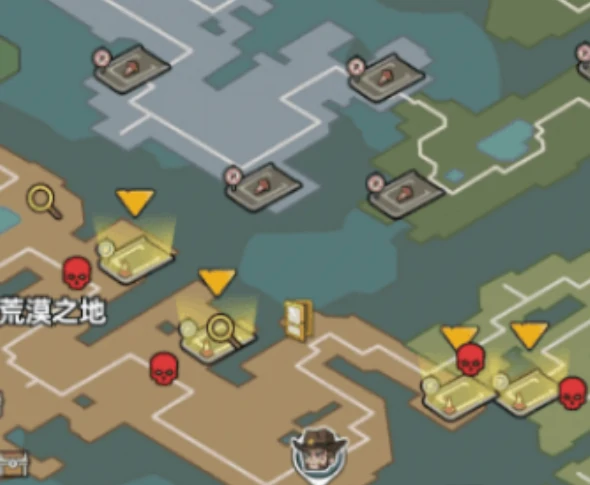 沙漠与寒冰间宝箱攻略