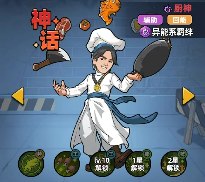 厨神与医疗老兵角色推荐