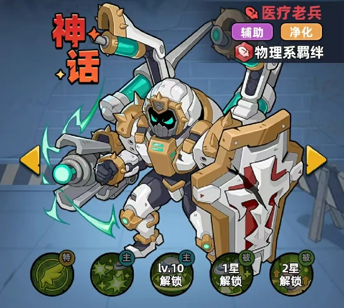 厨神与医疗老兵角色推荐