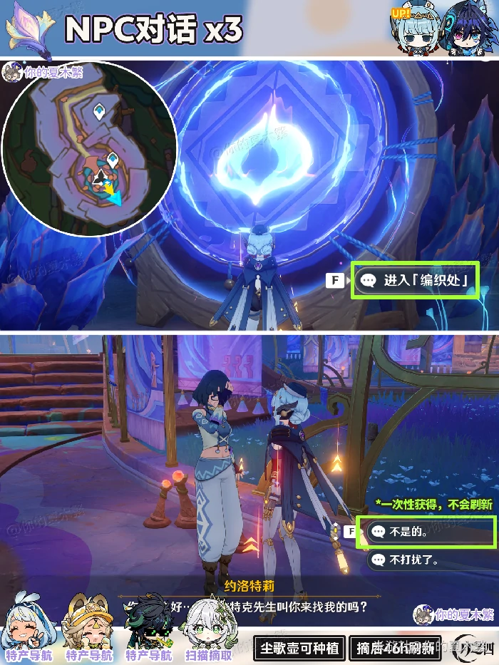 微光角菌采集路线大全