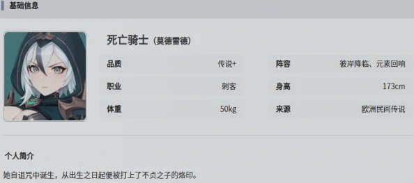 莫德雷德玩法介绍